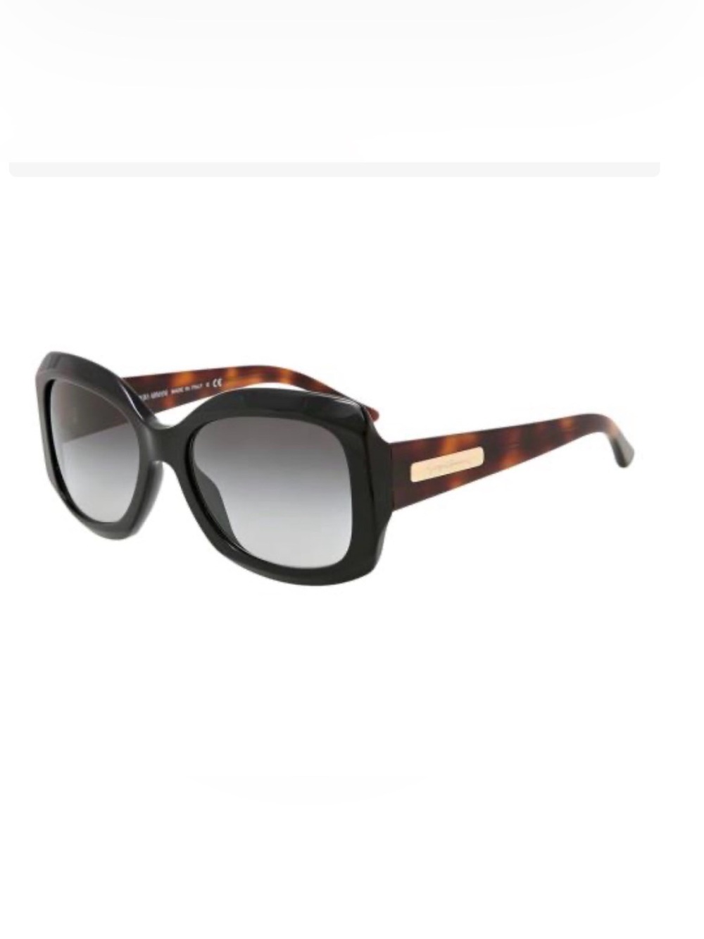 Giorgio Armani AR8002 Women's Havana 
Sunglasses square gradient tortoise/black